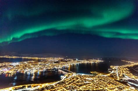Norway Winter And Northern Lights