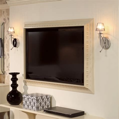 This will considerably shorten the. DIY TV Frame: Disguise that Flat Screen! | Decorating Your ...