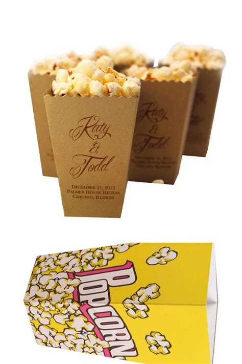 Enrich Your Memories With Personalized Popcorn Boxes Custom Popcorn