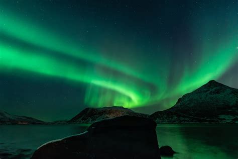 Photo Of Green Sky During Night Time Aurora Borealis Photo Green Sky