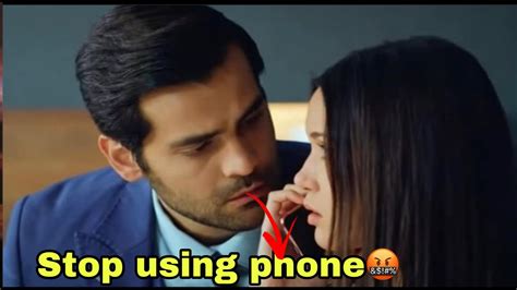 Hazal Subasi Using Phone And Erkan Meric Try To Stop Using Phone