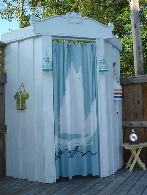 Ideas For A Beach Cottage Outdoor Showers