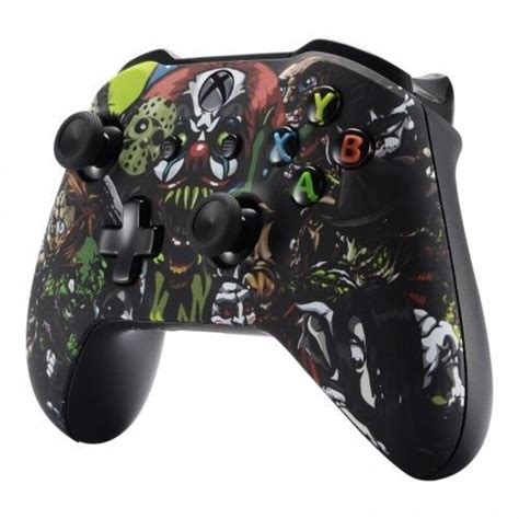 Scary Party Xbox One S Un Modded Custom Controller Unique Design With 3