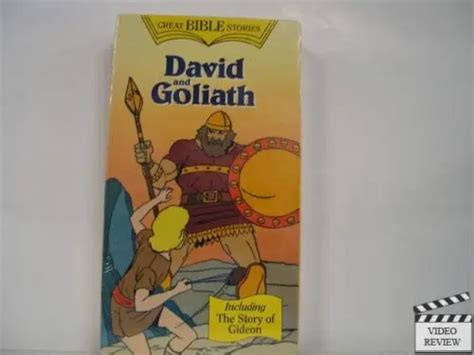 Great Bible Stories David And Goliath Vhs 1999 New 1499 Picclick