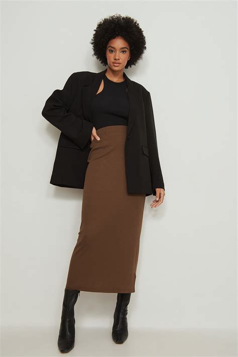 top 40 imagen brown long skirt outfit abzlocal mx