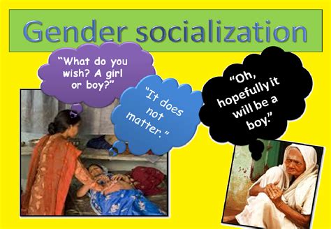 Child Rights And Gender Sensitization Gender Socialization