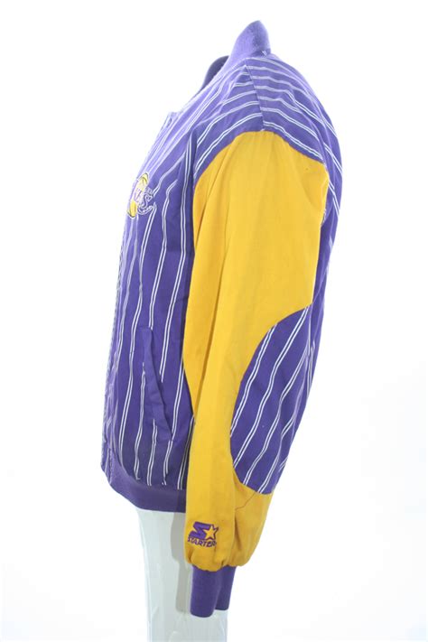 We are #lakersfamily 17x champions | want more? Starter L.A. Los Angeles Lakers College Jacke Kobe Bryant ...