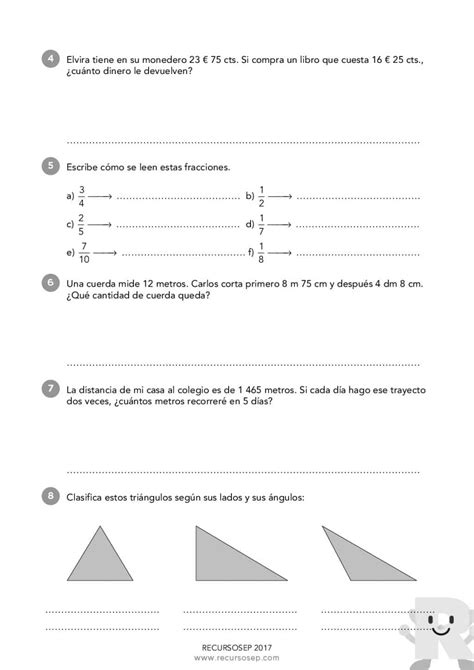 Evaluacion Inicial Recursosep Matematicas 5 Primaria 002