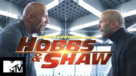 Not with a straight face. Hobbs & Shaw دوين جونسون - جيسون ستاثام - YouTube