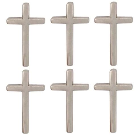 Sterling Ts Silver Cross Lapel Pin 12 Pins Christian Walmart