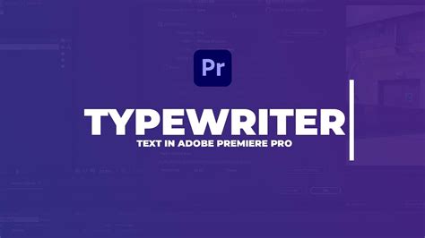 How To Animate Writing Text In Premiere Pro Printable Form Templates