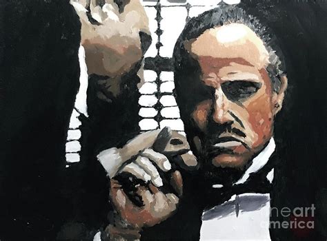 The Godfather Painting By Thomas Weiss Fine Art America
