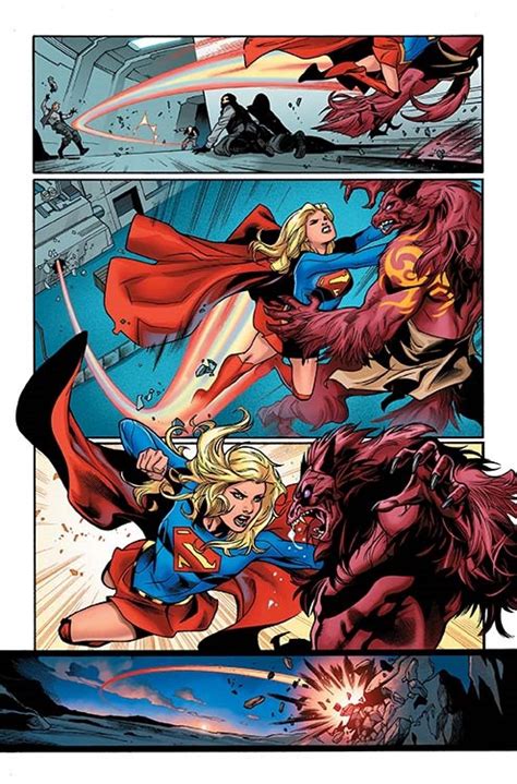 First Look At Supergirl 1 And Supergirl Rebirth 1 From Sdcc 2016