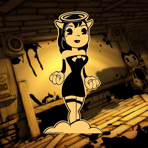 Bendy And The Ink Machine Alice Angel Ink Drawing Javalomi