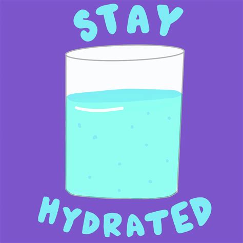 Stay Hydrated Drink Water  By Megan Motown Find And Share On Giphy