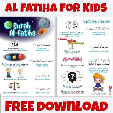 Free Surah Al Fatiha Poster