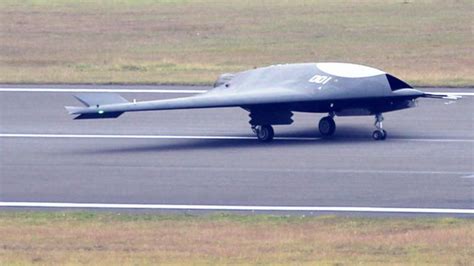 First Chinese Stealth Drone Makes Maiden Flight Bbc News