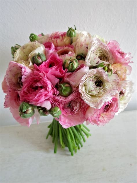 Botanic Art Floral And Event Design — Ranunculus Bridal Bouquet Botanic Art