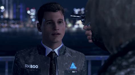 Hank Threatens To Shoot Connor Detroit Become Human Photo 41486772