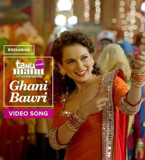 Gorgeous Mirror Work On This Suit Of Kangna In The Song Ghani Bawri From The Movie Tanu Weds