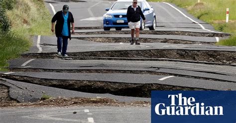 New Zealand Earthquake In Pictures World News The Guardian