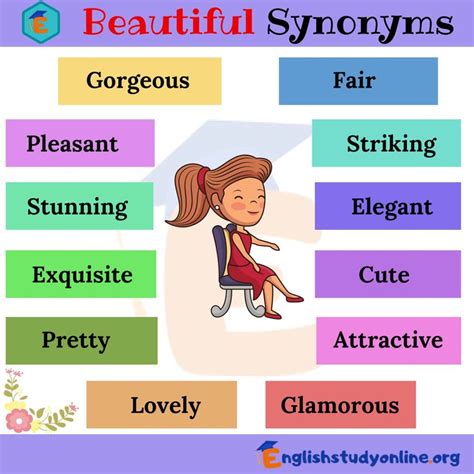 Beautiful Synonyms Another Word For Beautiful Beautiful Words In