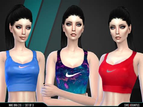 Sims4krampus Nike Bra 20 Set Of 3 Sims 4 Clothing Sims 4 Toddler
