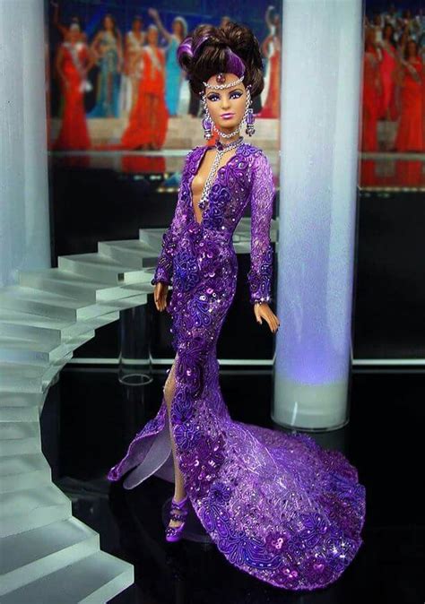 Miss United Arab Emarents Barbie Costume Barbie Gowns Beautiful
