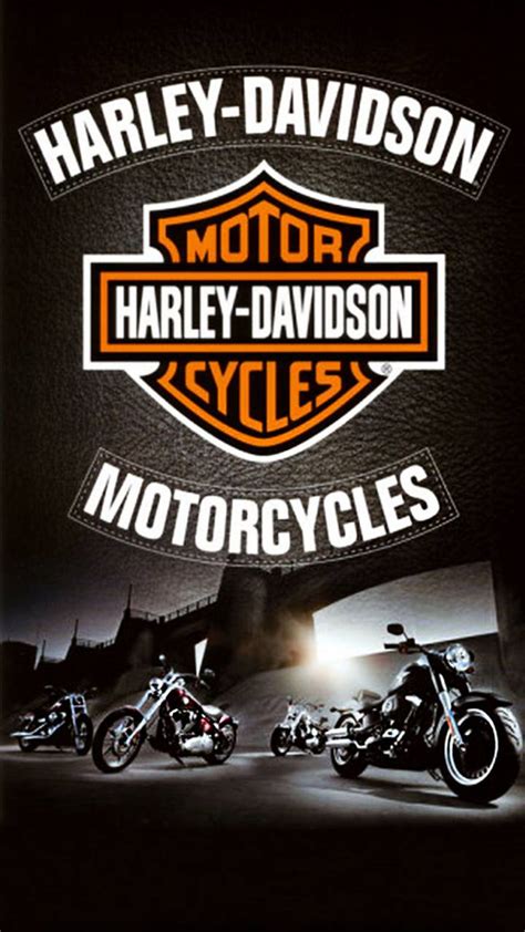 Harley Davidson Logo Wallpapers Wallpaper Cave