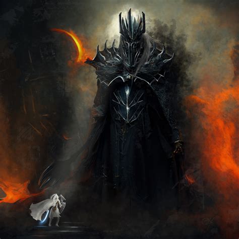 Artstation Morgoth And Fingolfin