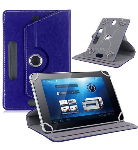 Universal 10 Tablet Pu Leather Folio 360 Degree Rotating Stand Case