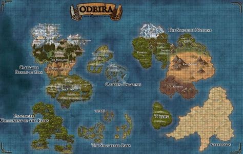 World Map For 5e Campaign Inkarnate Create Fantasy Maps Online