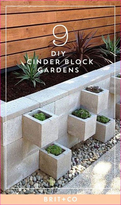 Cinder Block Ideas Simple Diy Project 19 Cinder Block Garden Diy