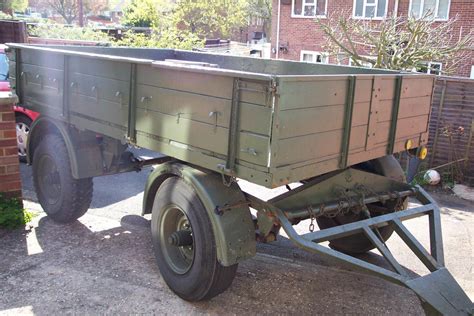 British No9 Mk2 4 Wheel Trailer Trailers Plant And Equipment Hmvf