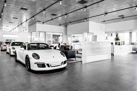 Technology And Design In New Porsche Dealership Indesign Porsche
