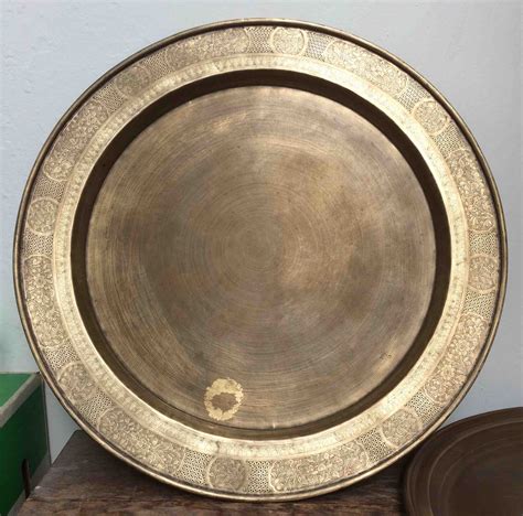 Brass Tray How Old And Where From Antiques Board