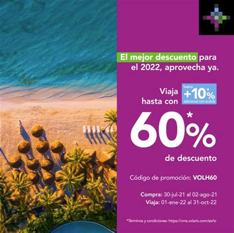 Promo Volaris Hasta 60 De Descuento Para Vuelos En 2022