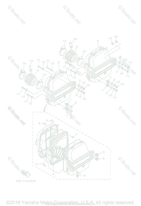 Yamaha Boats 2020 Oem Parts Diagram For Intake 2