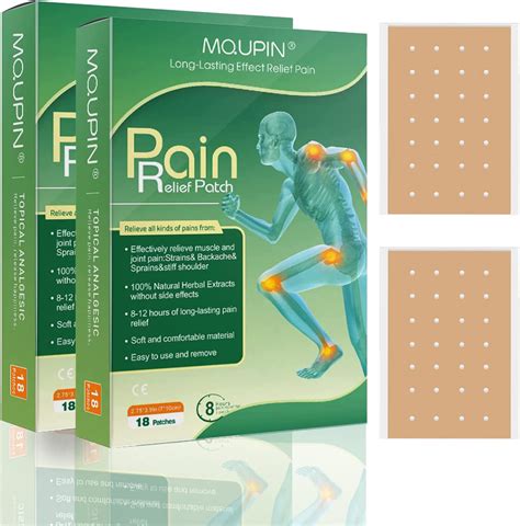 Pain Relief Plastermqupin Pain Relieving Patchlong Lasting Effect