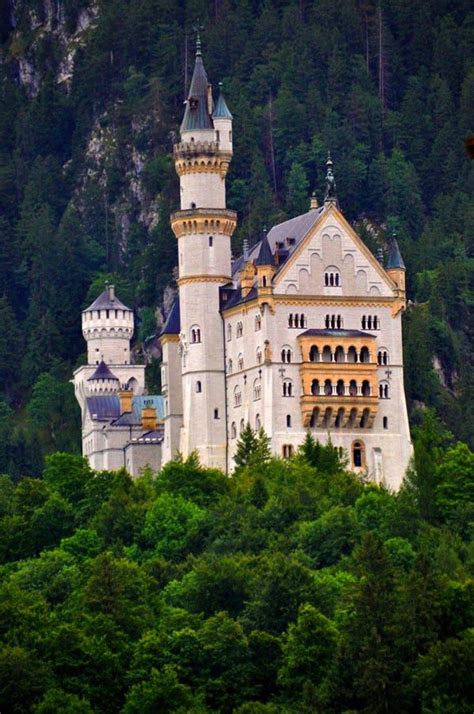 Aka Sleeping Beauty Castle Neuschwanstein Castle Bavaria Germany