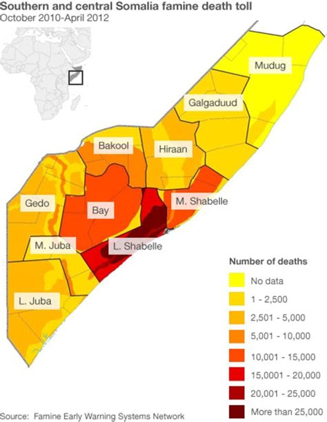 Somalia Famine Killed 260000 People Bbc News