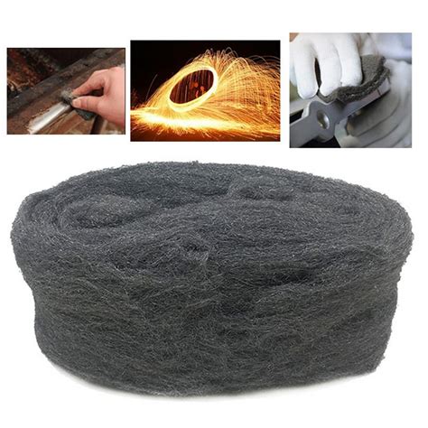 Grade 000 0000 Steel Wire Wool 33m For Polishing Cleaning Remover Non