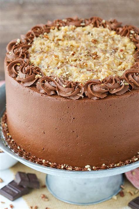 Mix until the ingredients are nice and creamy. German Chocolate Layer Cake - the classic german chocolate ...