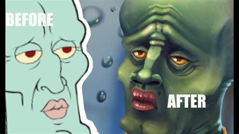 Realistic Sexy Squidward Youtube