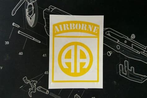 82nd Airborne Stencil Freedom Stencils