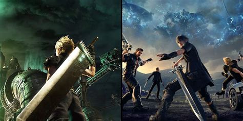 Comparing Final Fantasy 7 S Cloud And Final Fantasy 15 S Noctis