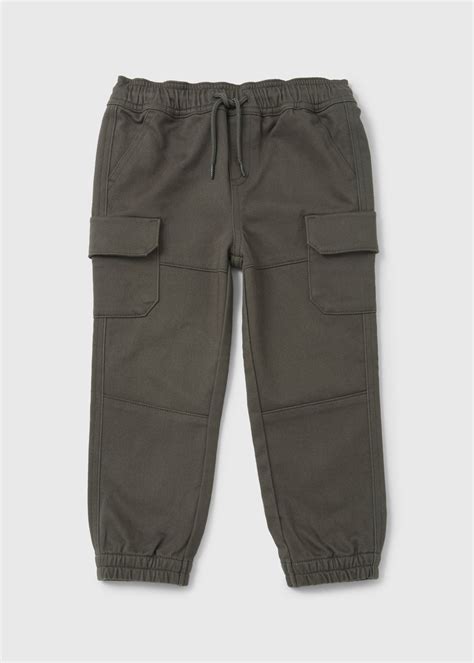 Boys Grey Cargo Pants 1 7yrs Matalan