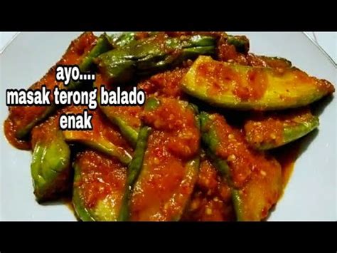 2 buah terong ungu, potong panjang. Resep terong balado//resep sambal terong - YouTube