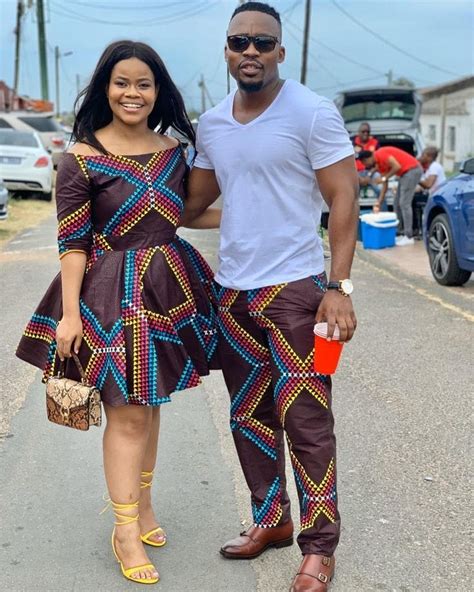 Couples African Outfits Couples Outfit African Wear Dresses African