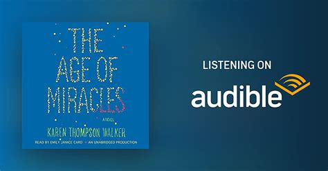 The Age Of Miracles By Karen Walker Audiobook